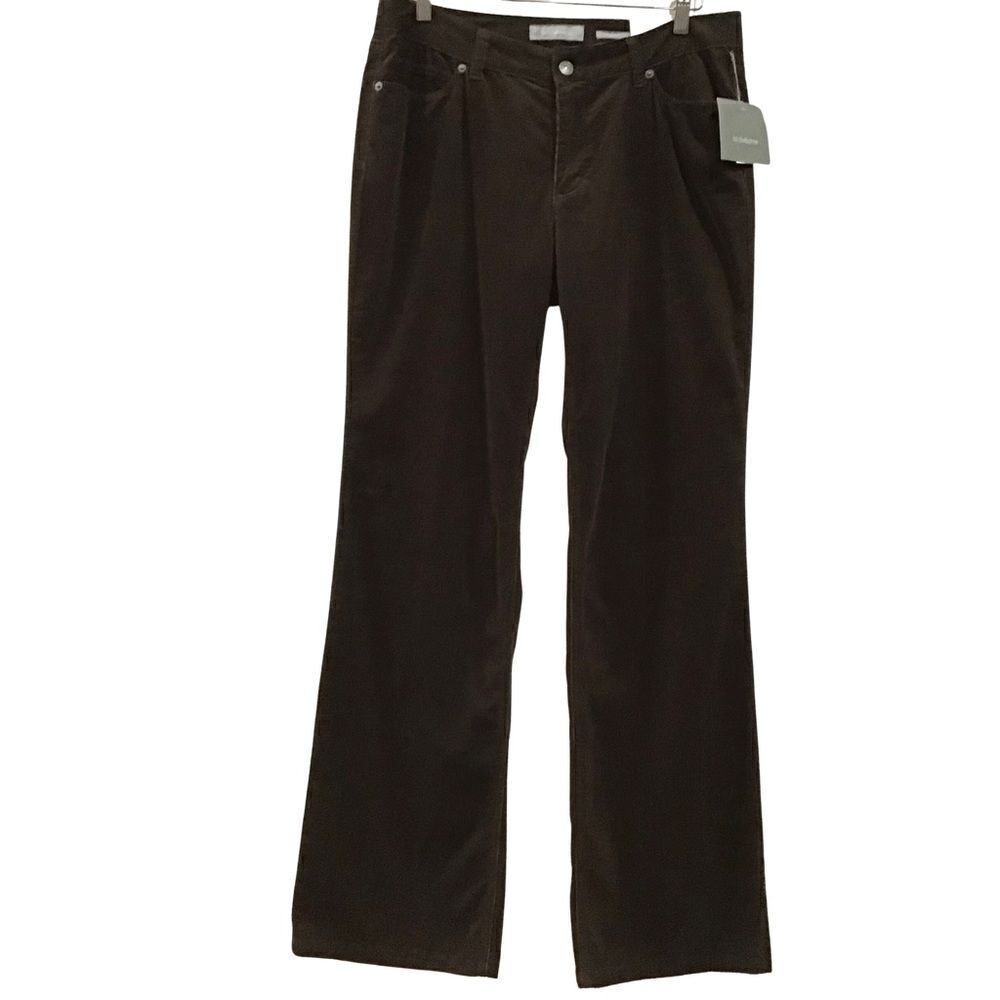 Brown Pants Corduroy, Liz Claiborne, Size 10
